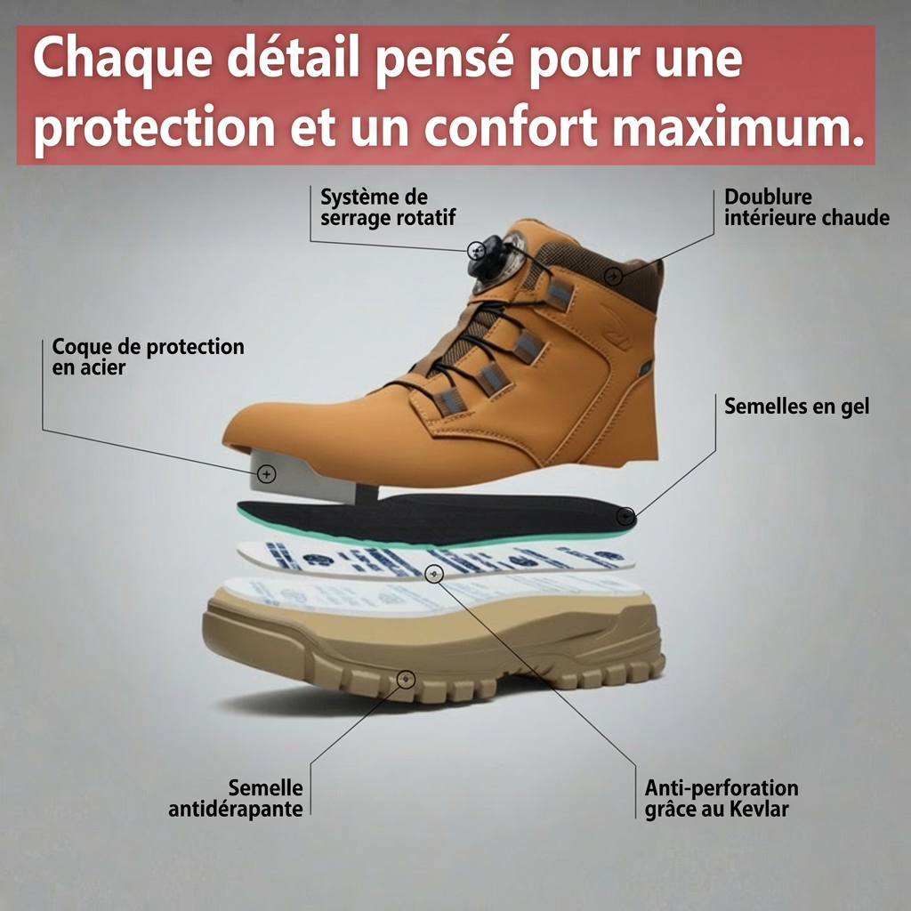 SAFEPROTECT PRO - Sécurité et confort tout au long de la journée