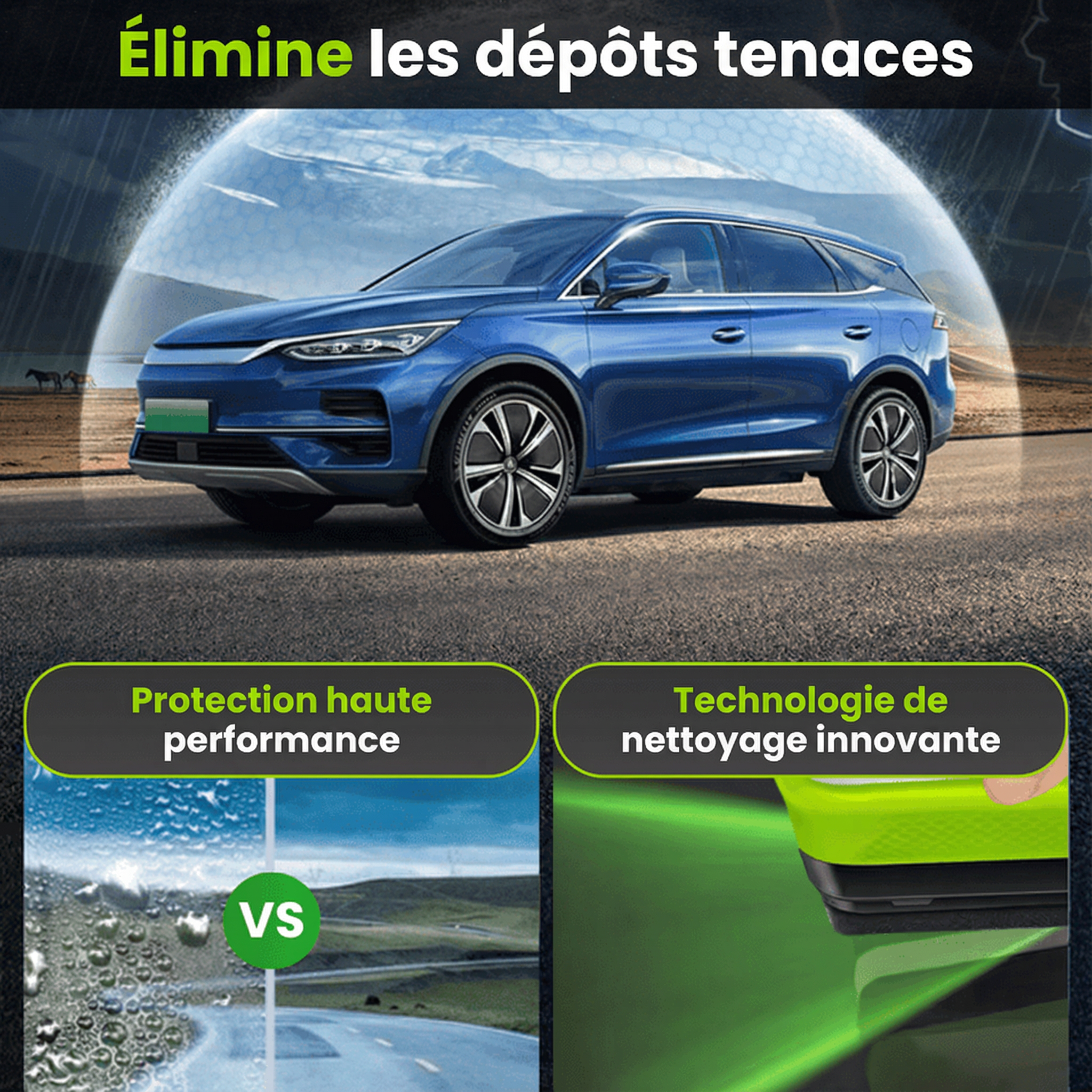 SafeClean™ - Une visibilité parfaite quelles que soient les conditions