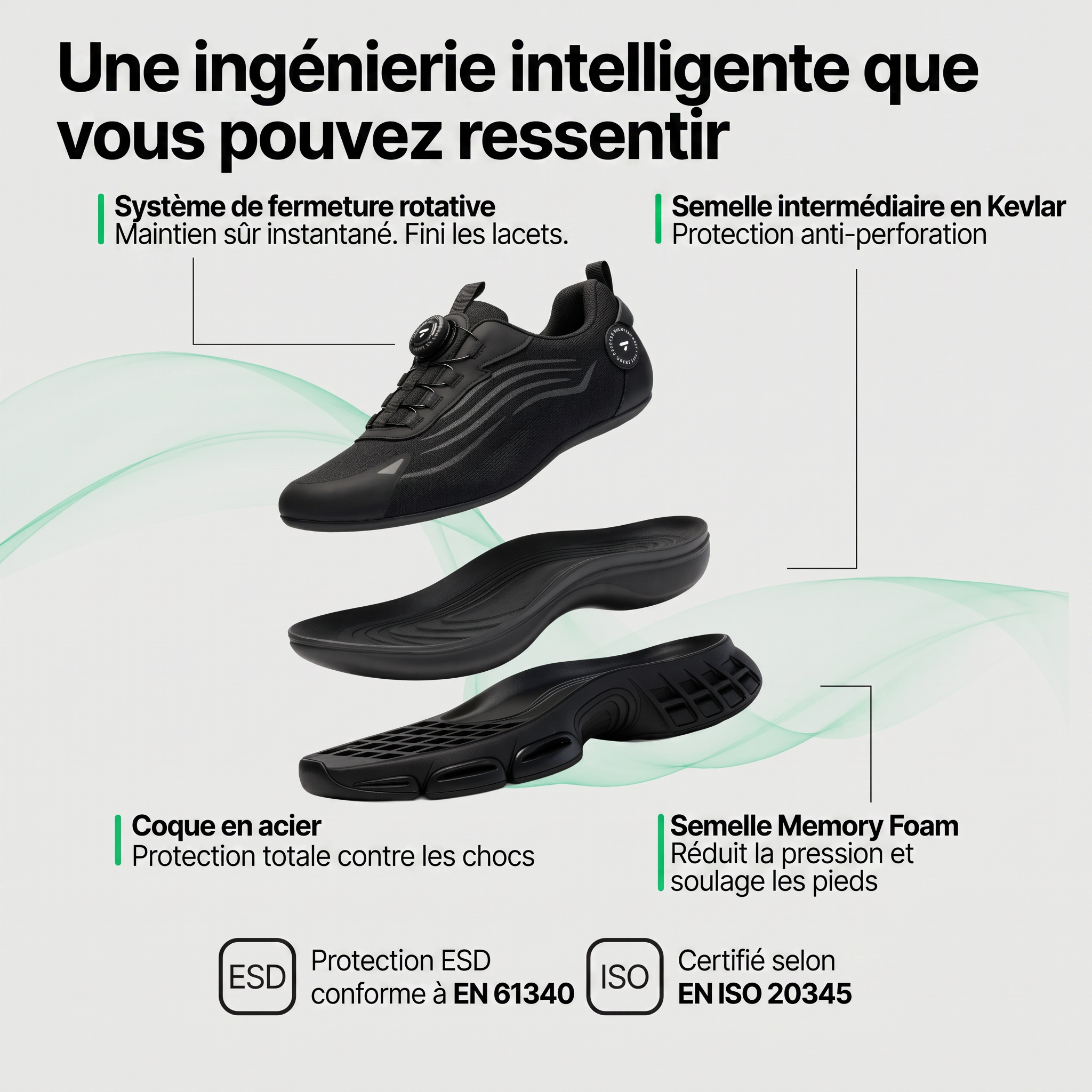 SAFEPRO - Confort et sécurité tout au long de la journée